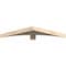 Ekena Millwork Bellingham Rough Sawn Timber Gable Bracket, Douglas Fir, 48"W x 8"H x 4"D x 4"F, 4/12 Pitch GBW048X08X0404BEL00RDF - alternate 3